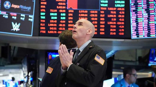 Wall Street Ditutup Anjlok, Data Tenaga Kerja Bikin Investor Saham Khawatir